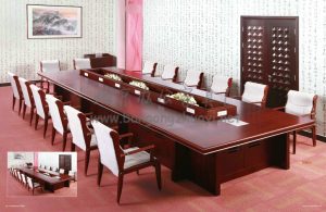 實木會議桌-34